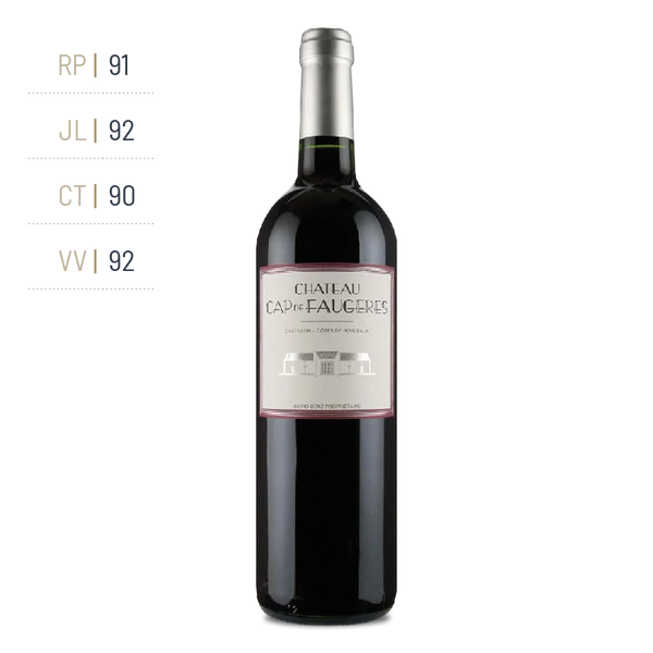 Chateau Cap De Faugeres - Cap De Faugeres Aop Castillon Cote De Bordeaux - Rouge - 2018 - 0,75