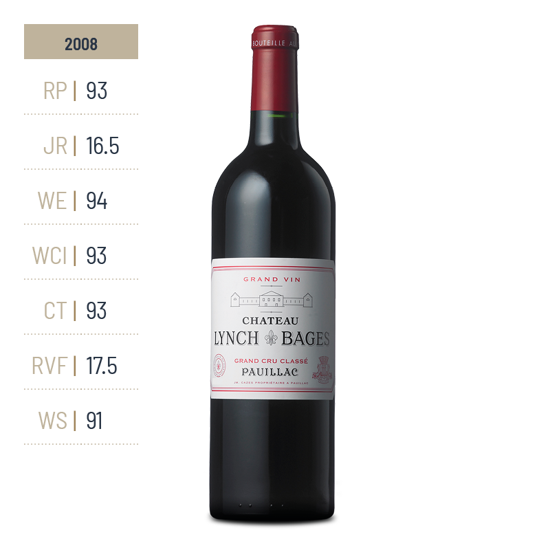 Chateau Lynch-Bages - Chateau Lynch-Bages - Aop Pauillac - 2008