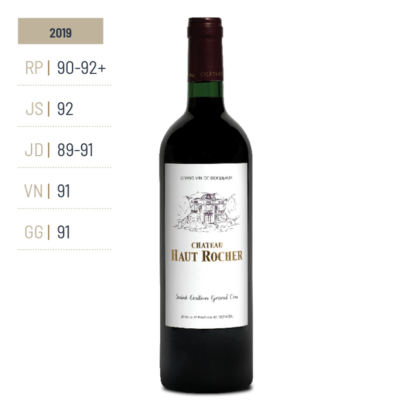 Chateau Haut Rocher - Chateau Haut Rocher Aop Saint Emilion Grand Cru - Rouge - 2019 - 0,75