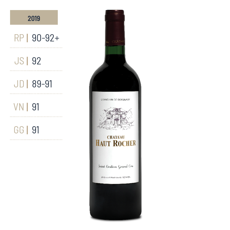 Chateau Haut Rocher - Chateau Haut Rocher Aop Saint Emilion Grand Cru - Rouge - 2019 - 0,75