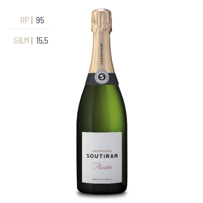 Champagne Soutiran - “Cuvée Alexandre” 1Er Cru Brut - Aop Champagne 1Er Cru - Nv