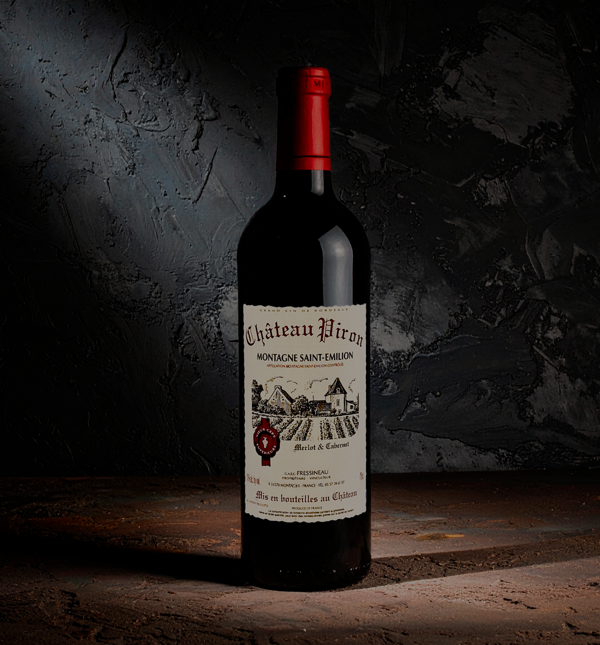 Chateau Piron - Chateau Piron Aop Montagne Saint Emilion - Rouge - 2020 - 0,75