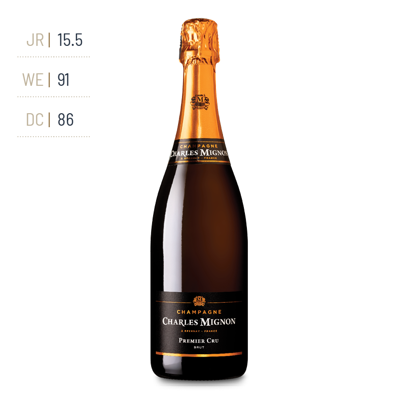 Champagne Charles Mignon - Premier Cru Blanc - Effervescent Blanc - NV
