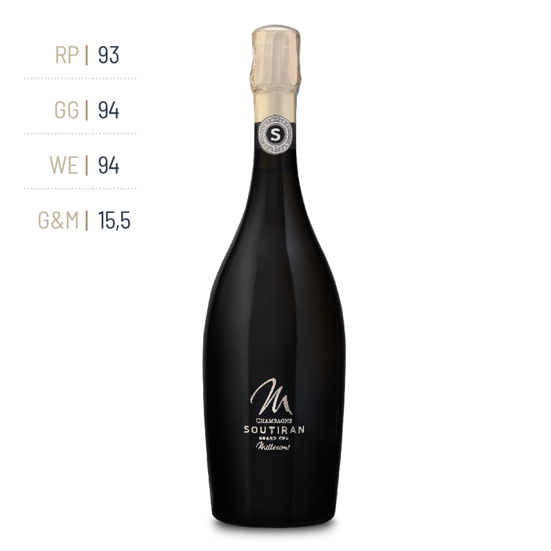 Champagne Soutiran - “Cuvée Millésimée 2018” Grand Cru Brut - Aop Champagne Grand Cru - 2018