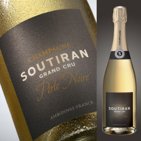 Champagne Soutiran - Blanc De Noirs “Perle Noire” Grand Cru Brut - Aop Champagne Grand Cru - Nv