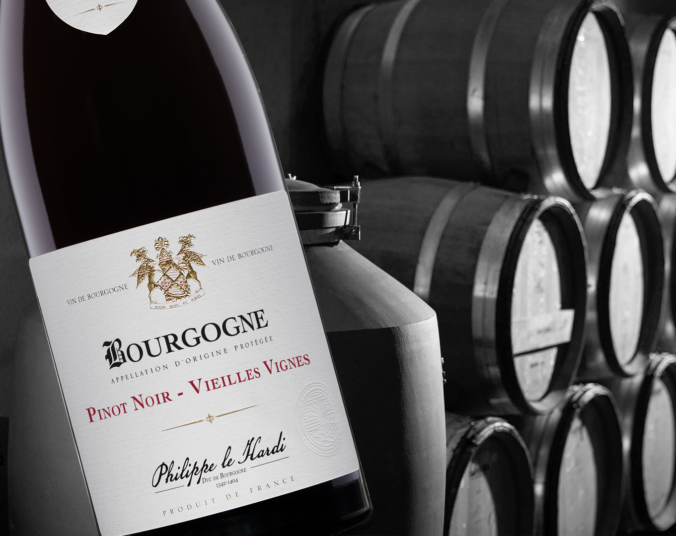 Chateau Philippe Le Hardi - Bourgogne Pinot Noir Vv - Aop Bourgogne - 2021