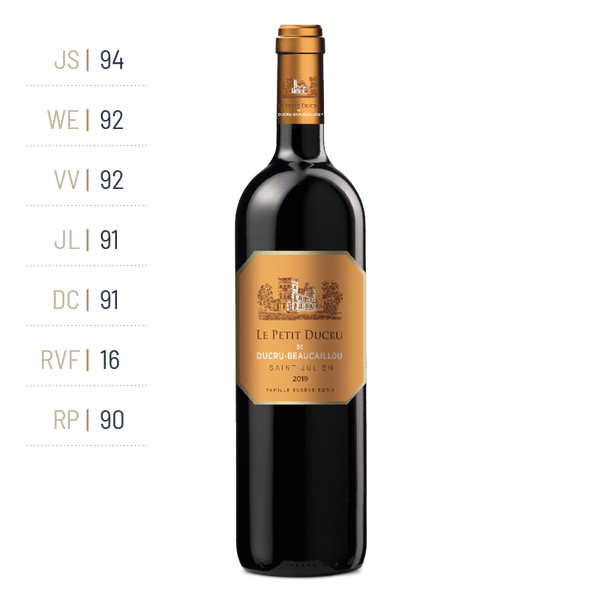 Chateau Ducru Beaucaillou - Le Petit Ducru de Ducru-Beaucaillou - Rouge - 2019