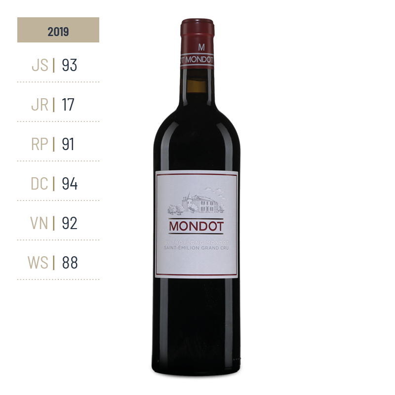 Château Troplong Mondot - Mondot By Troplong Mondot - Aop Saint Emilion Grand Cru - 2019